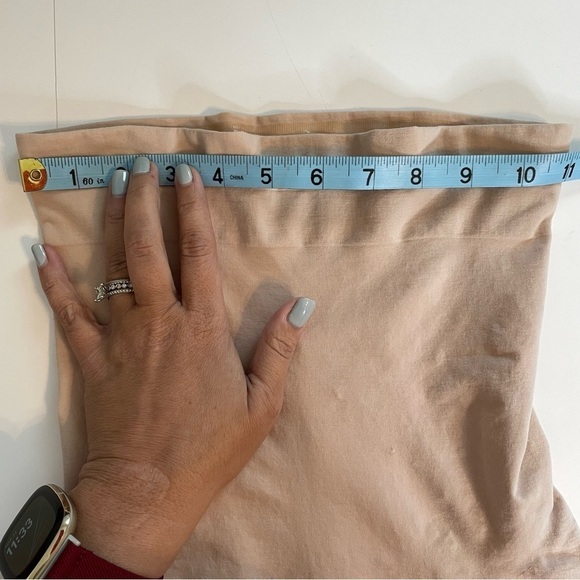 Spanx Sculpt High Waisted Mid Thigh Shorts Tan Shapewear Size 1X - Picture 7 of 7